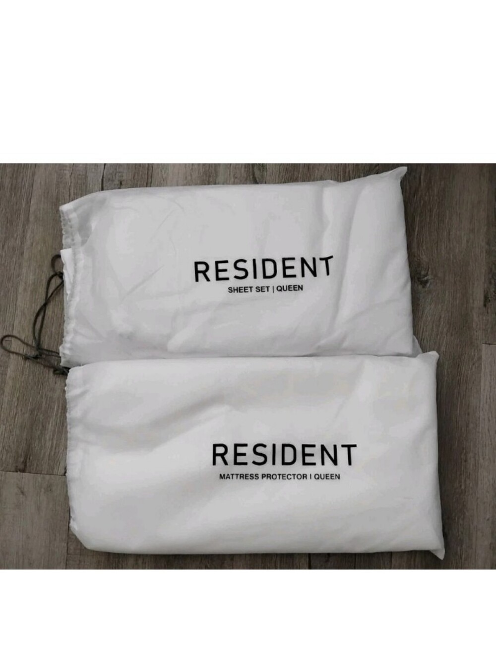 Resident Serenity Sleep Collection Sheet Set & Mattress Cover Queen White NEW